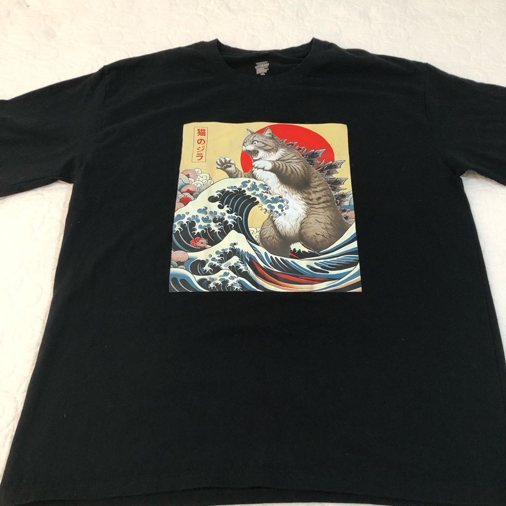 Catzilla t shirt